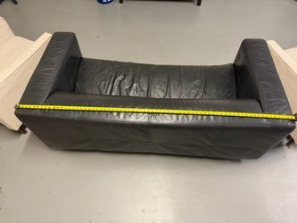 Leather couch