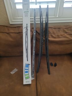 RENEW 32" HEAVY DUTY  Windshield wiper blades with 2 Rubber Refills for bus or motor hom.