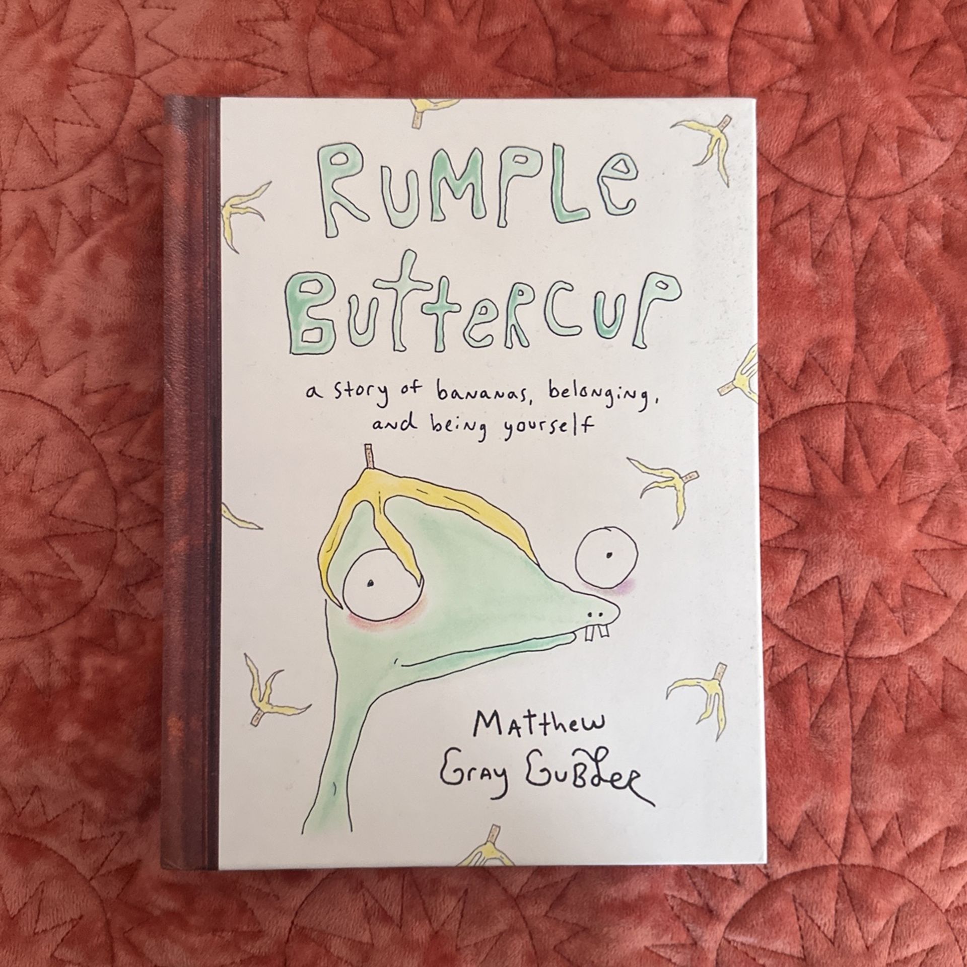 Signed Matthew Gray Gubler Rumple Buttercup Book