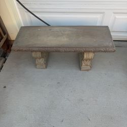 Solid Rock Stoneworks Small Straight Garden Bench