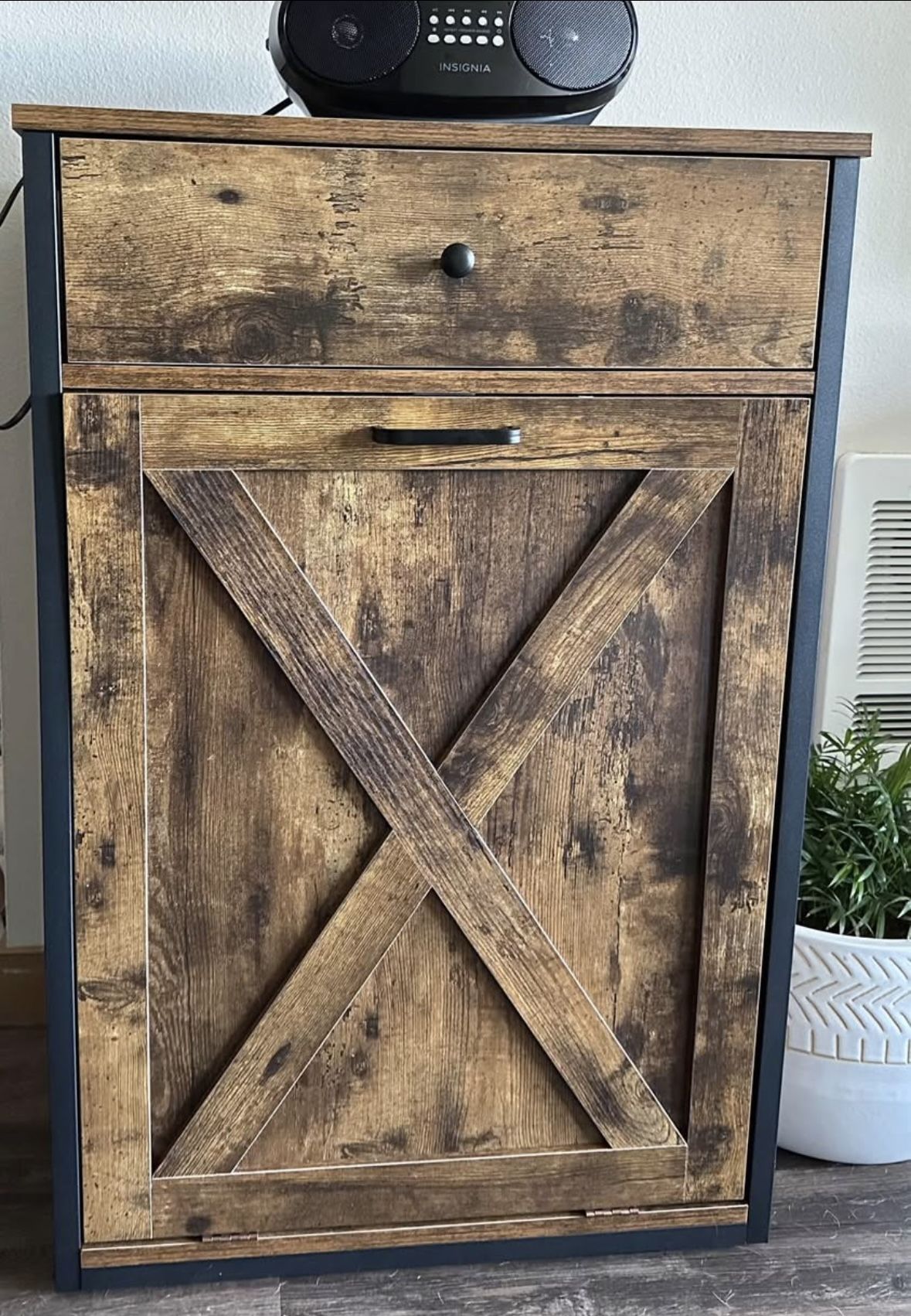 Tilt Out Cabinet With Drawer (Trash Cabinet/hamper/storage)