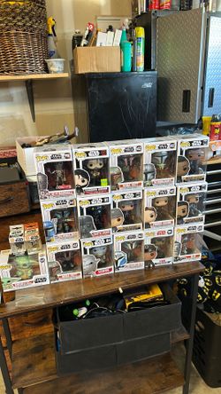 Star Wars funko pops