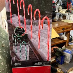 Candy Cane Outdoor Decor