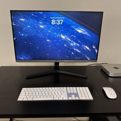Complete Apple Desktop Setup - Mac Mini M2 + Accessories + Desk & Chair