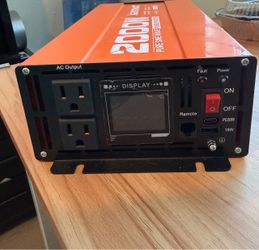 2000W Pure Sine Wave Power Inverter