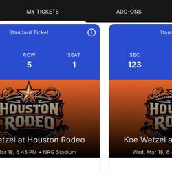 Houston Rodeo Koe Wetzel Wednesday March 18