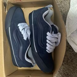 Knu Skool Vans Navy Blue (Size 9.5)