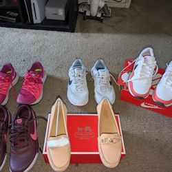 Woman Shoes (Size 7.5) & (Size 9)) SOLD AS A BUNDLE 