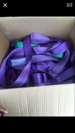 Whole box of lifting straps for sale now. Must go