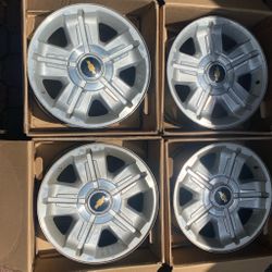 Chevrolet Silverado 1500 Wheels (18” Aluminum)