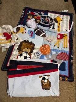 Lamb and Ivy baby crib bedding