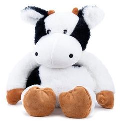 Microwavable Weighted Stuffed Cow