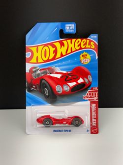 Hot Wheels Res Edition Maserati Tipo 61