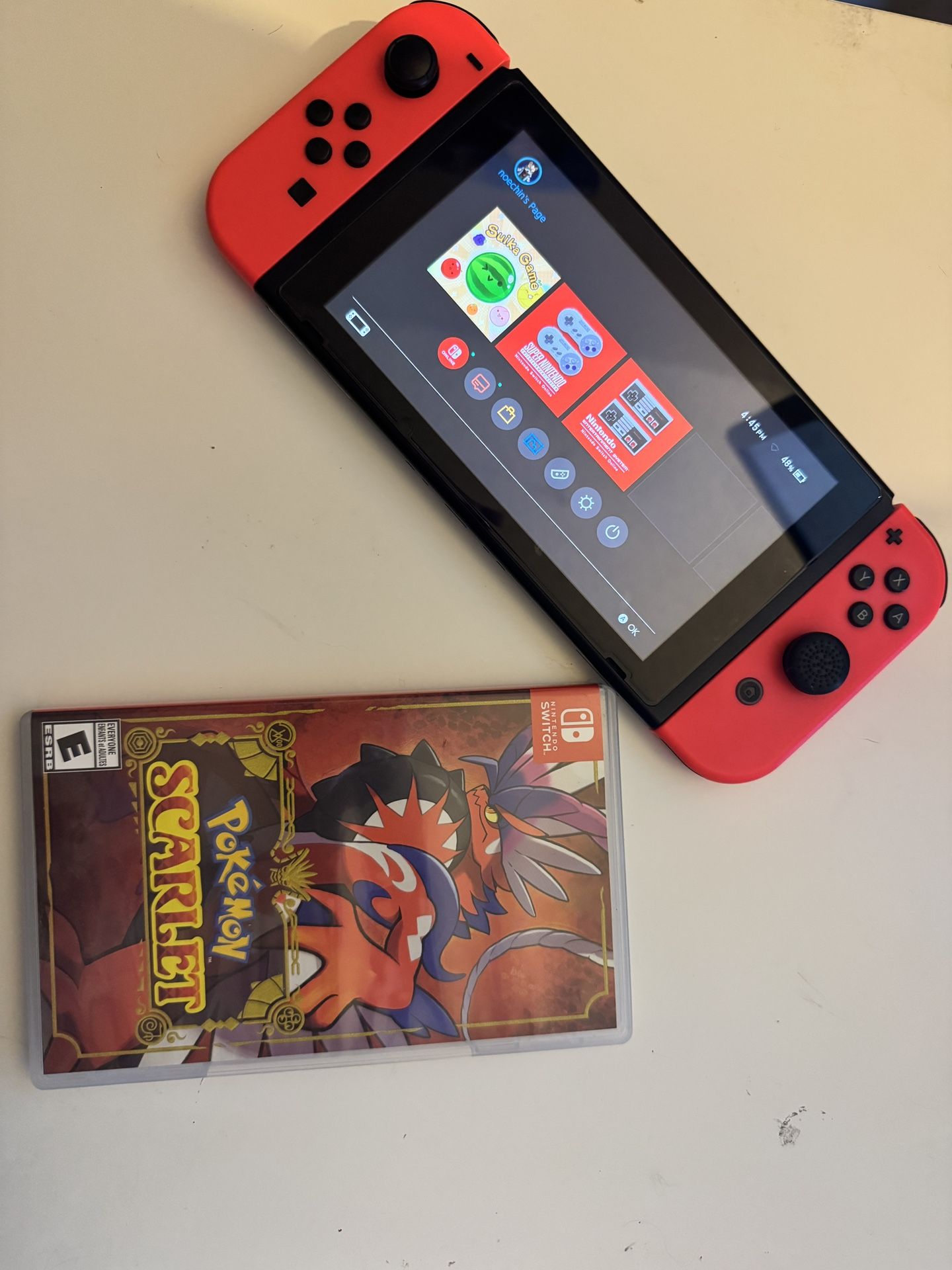 Nintendo Switch And Game