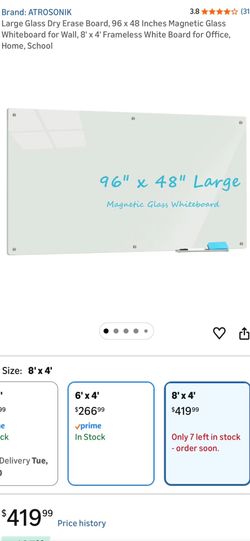 Erase Board 96 x 48 Inches