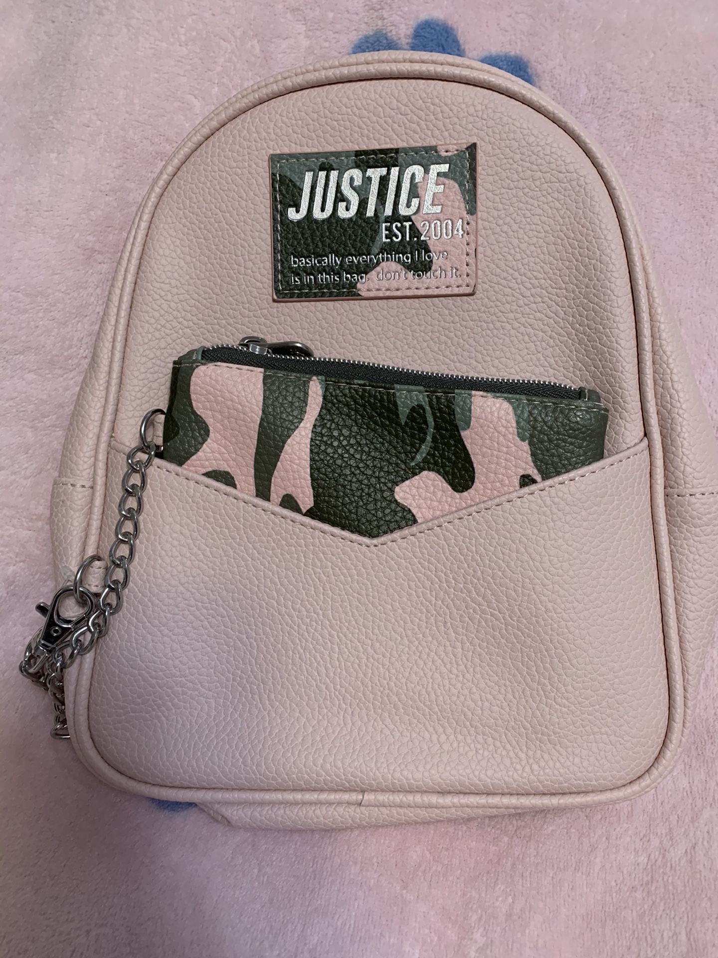 Justice mini backpack
