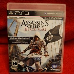 PS3 Assassin's Creed Black Flag Video Game