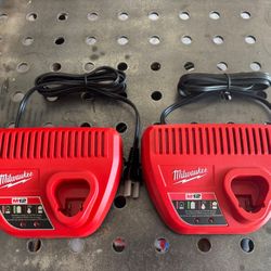 M12 Milwaukee Chargers