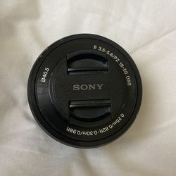 SONY E PZ 16-50MM F/3.5-5.6 OSS LENS | SELP1650 | BLACK