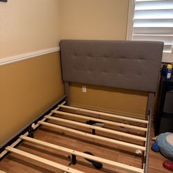 Full Size Bed With Frame And Mattress 