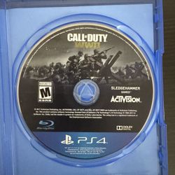 COD WWII PS4 Disc