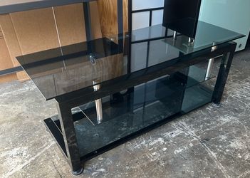 Glass TV Stand