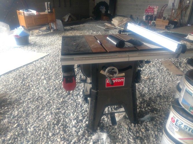 Table saw Dayton Model 4kxd1
