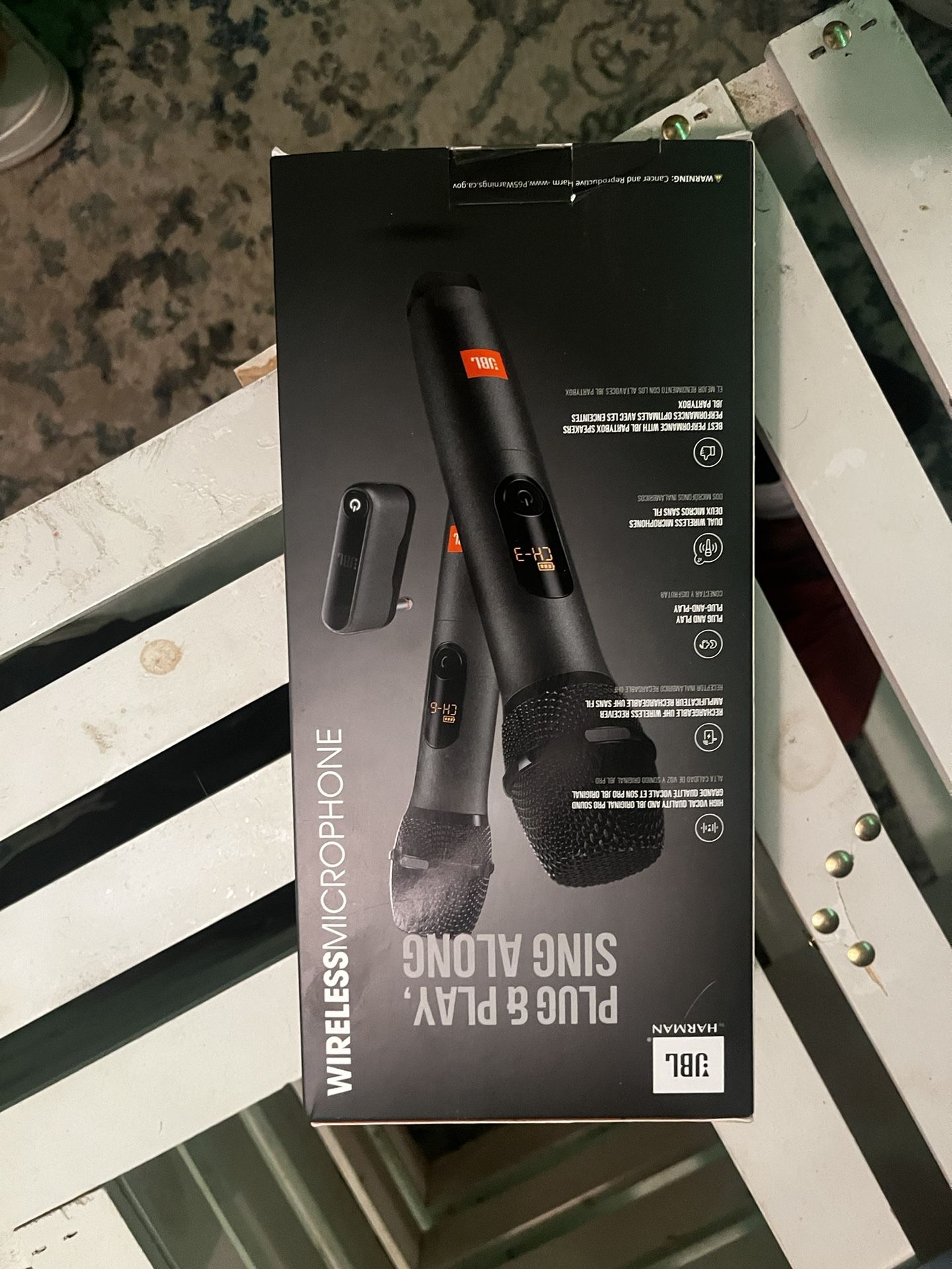 JBL wireless micro phone 