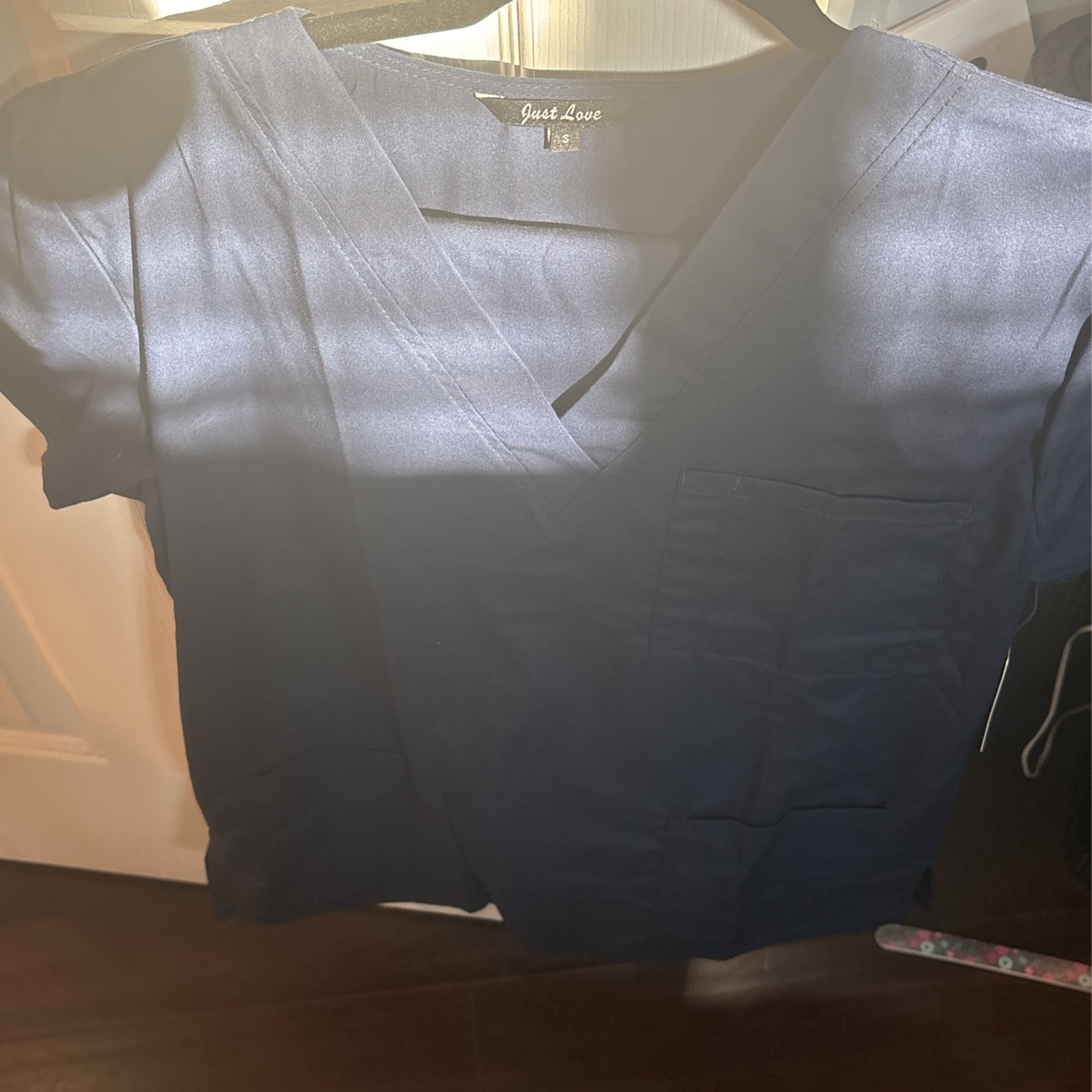 Just Love Women's Six Pocket Medical Scrubs Set (V-Neck with Cargo Pant)