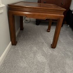 Solid Wood End table 