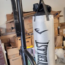 ☆☆☆ Everlast Powercore Combo Heavy Bag Dual Station Stand ☆☆☆