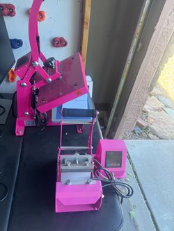 T-shirt and Mug Press- never used!