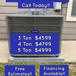 Air Conditioning And Heating Systems Installed 
