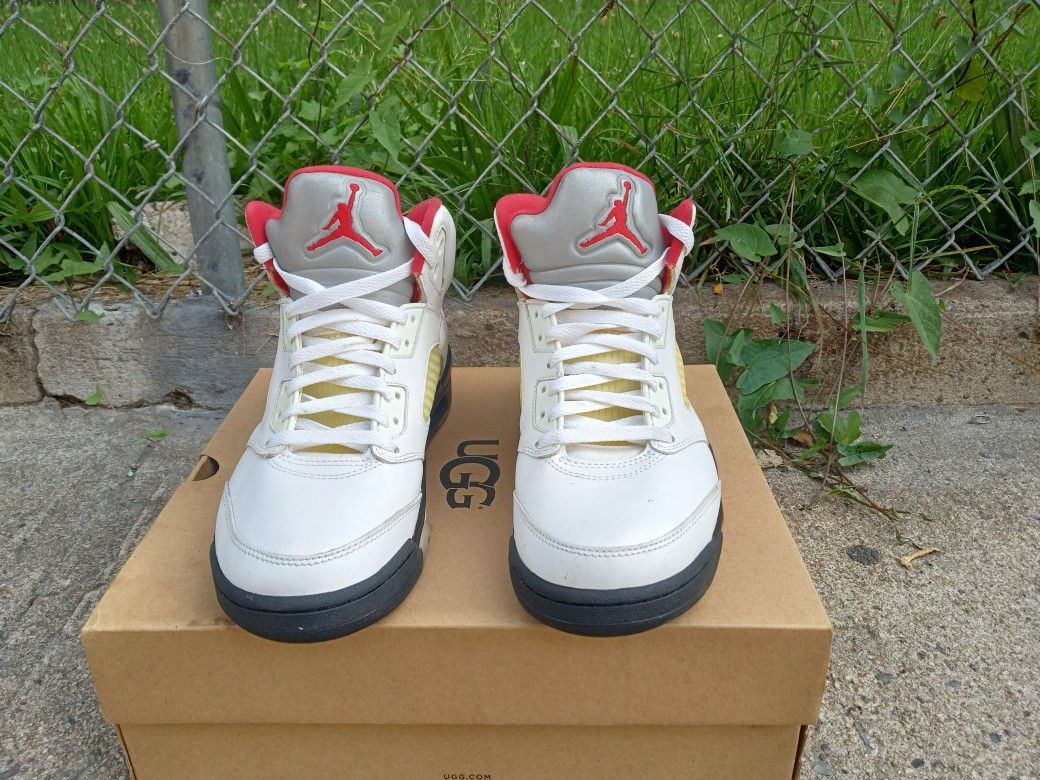 Jordan 5 "White Cement"