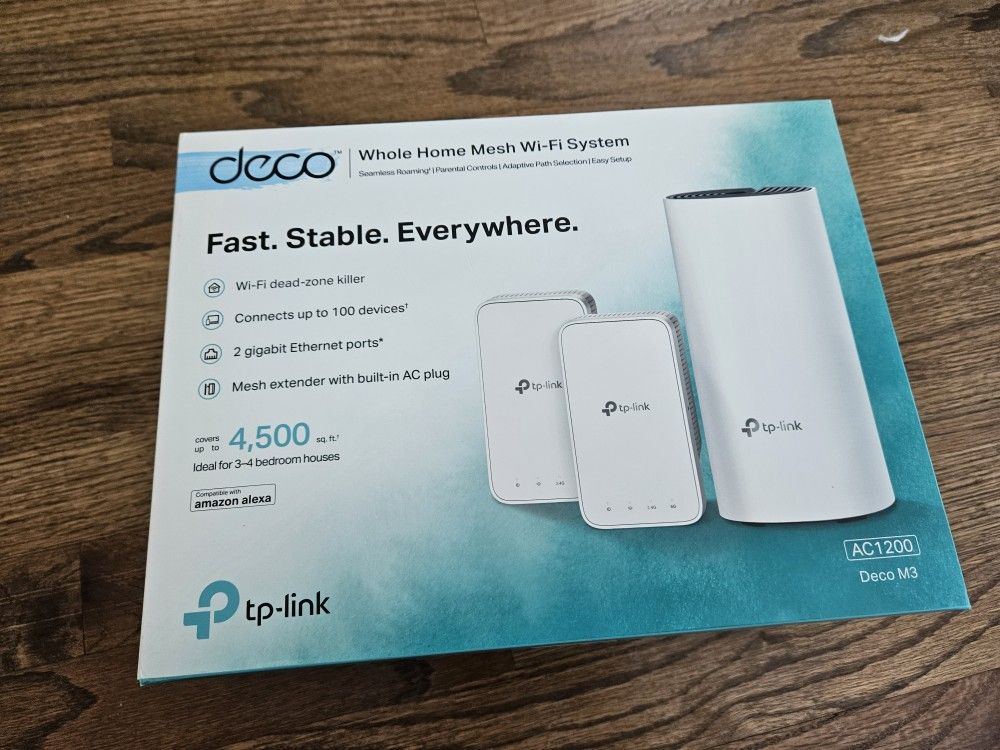 Deco Whole Home Mesh Wifi System Ac1200 With 3 Packs