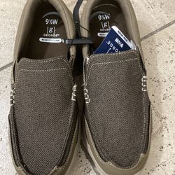NWT George Mens Lightweight Memory Foam Shoes Size 9.5w