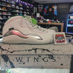 JORDAN 10 RETRO "WINGS" - #CK4352 103 - SIZE 13 - ORIGINAL BOX
