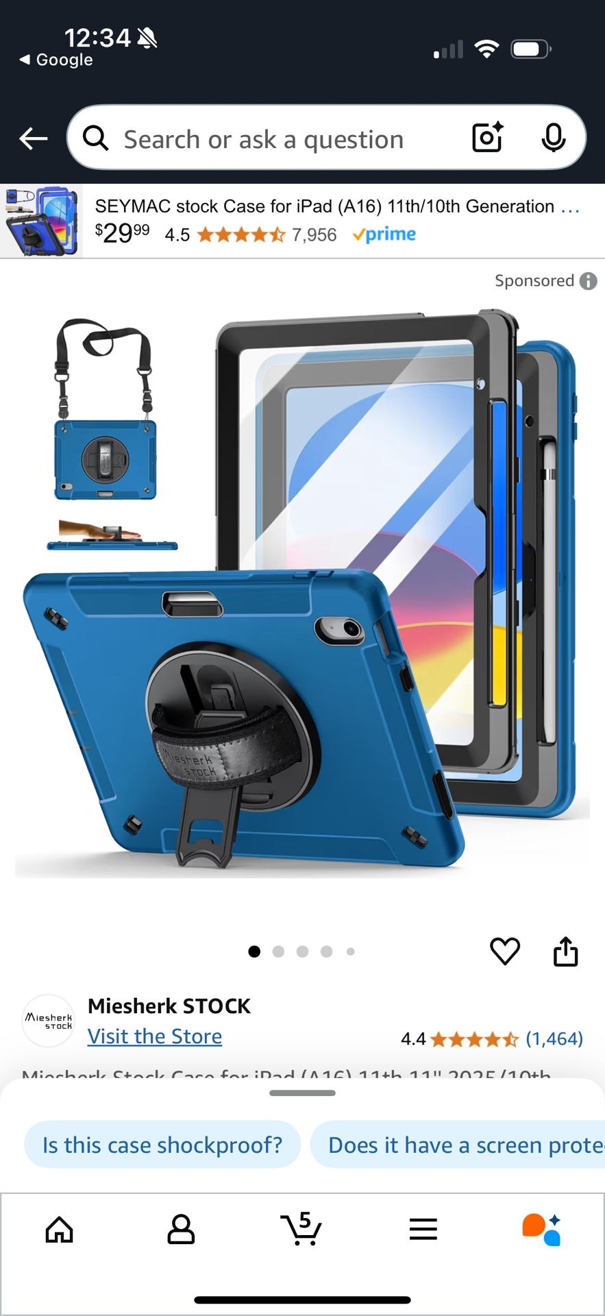 Miesherck Stock Case