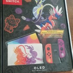Nintendo Switch Oled Limited Edition Scarlet And Violet Pokemon