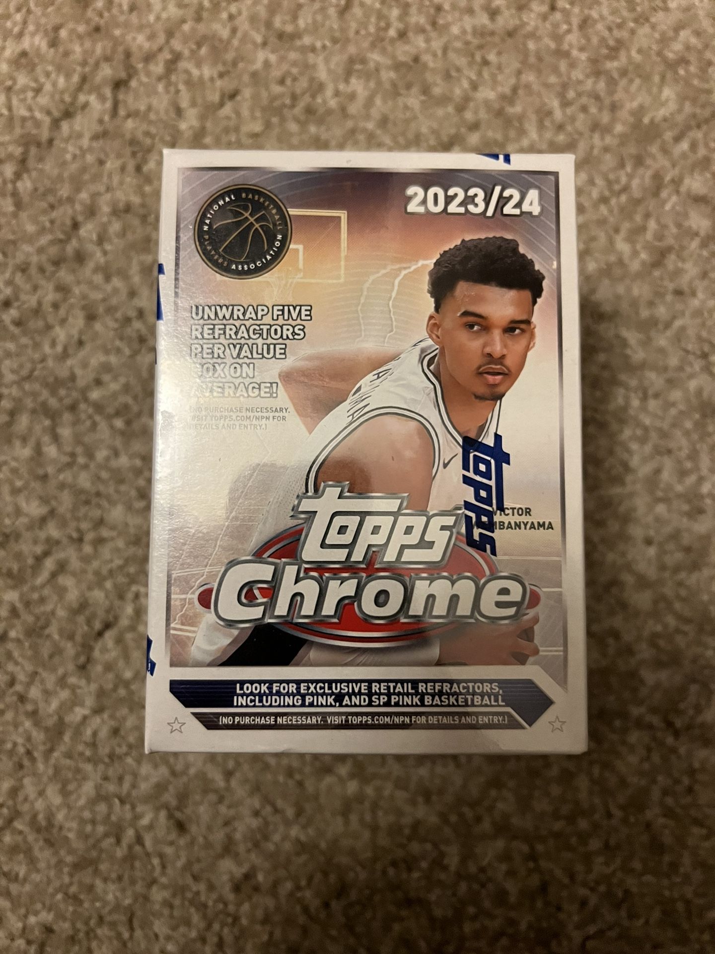 2023-24 Topps Chrome Basketball Blaster Value Box BRAND NEW SEALED