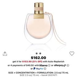 Chloe Nomade Eau De Parfum 2.5oz
