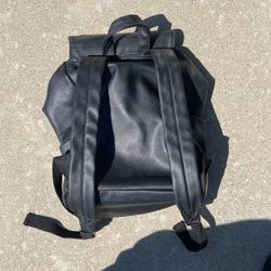 Purse Leather Backpack