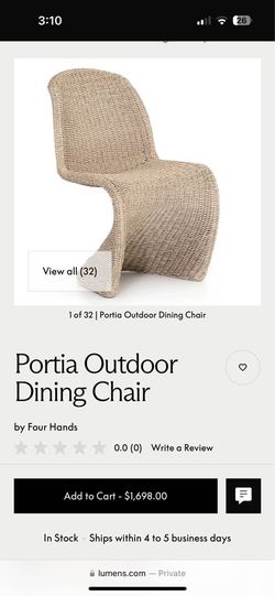 Four Hands Portia Dining Chair