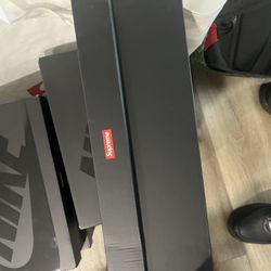 Supreme Air Force 1s white!