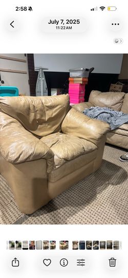 Leather chair