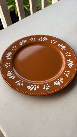 Talavera charger plates