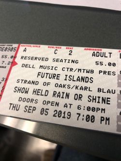 Future Islands Tickets