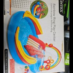 Intex 57453EP Inflatable Rainbow Ring Play Center