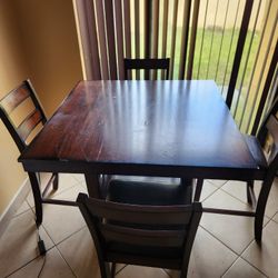 Tall Kitchen Table Set