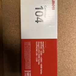 Canon 104 Black Toner Cartridge 0263B001BA